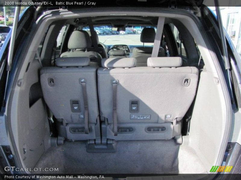 Baltic Blue Pearl / Gray 2008 Honda Odyssey EX-L