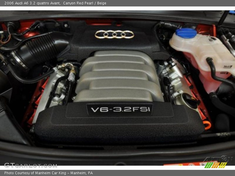 Canyon Red Pearl / Beige 2006 Audi A6 3.2 quattro Avant