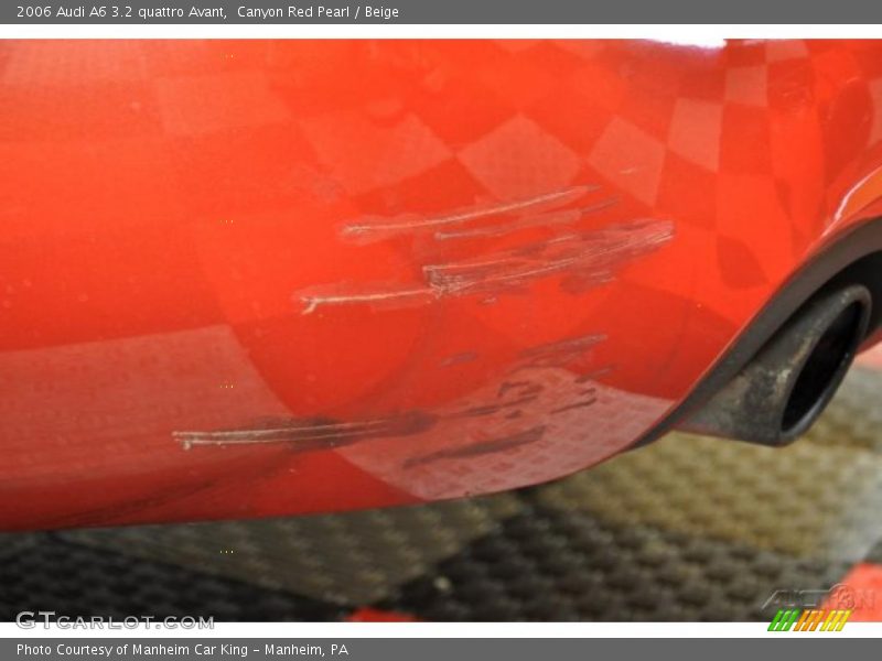 Canyon Red Pearl / Beige 2006 Audi A6 3.2 quattro Avant