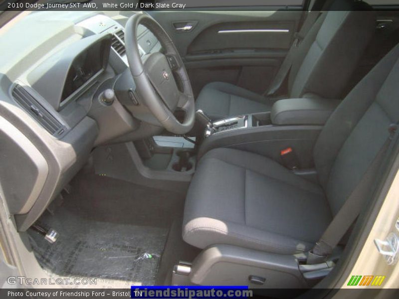 White Gold / Dark Slate Gray 2010 Dodge Journey SXT AWD