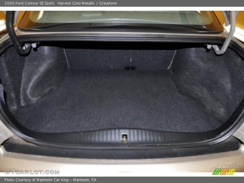 Harvest Gold Metallic / Greystone 2000 Ford Contour SE Sport