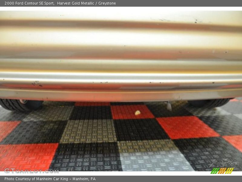Harvest Gold Metallic / Greystone 2000 Ford Contour SE Sport