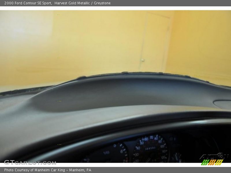 Harvest Gold Metallic / Greystone 2000 Ford Contour SE Sport