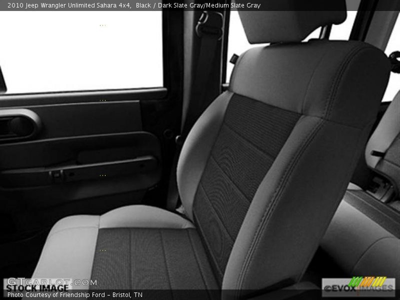 Black / Dark Slate Gray/Medium Slate Gray 2010 Jeep Wrangler Unlimited Sahara 4x4