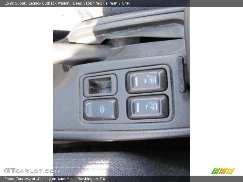 Deep Sapphire Blue Pearl / Gray 1998 Subaru Legacy Outback Wagon