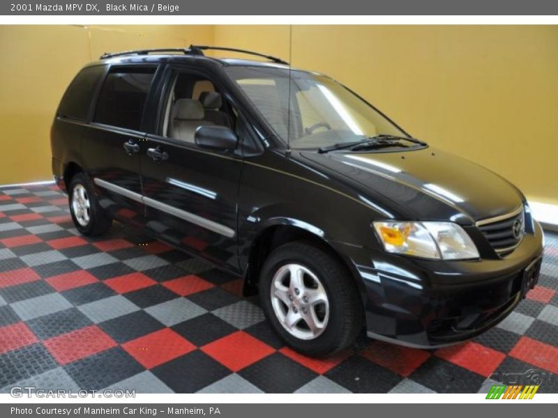 Black Mica / Beige 2001 Mazda MPV DX