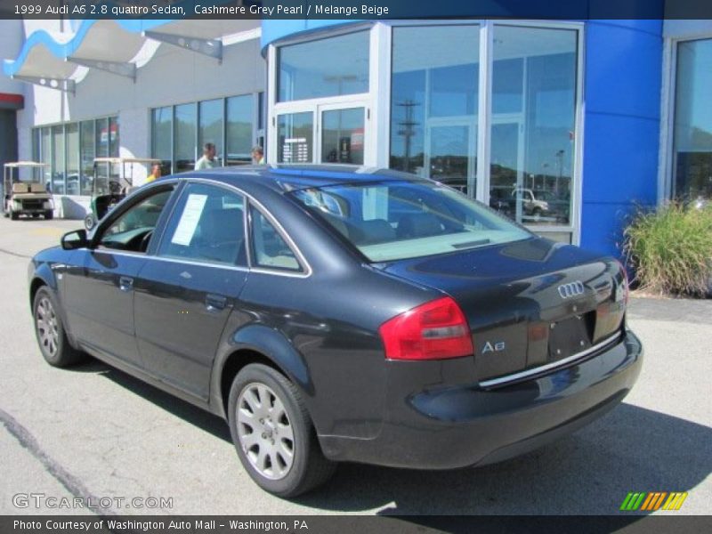 Cashmere Grey Pearl / Melange Beige 1999 Audi A6 2.8 quattro Sedan
