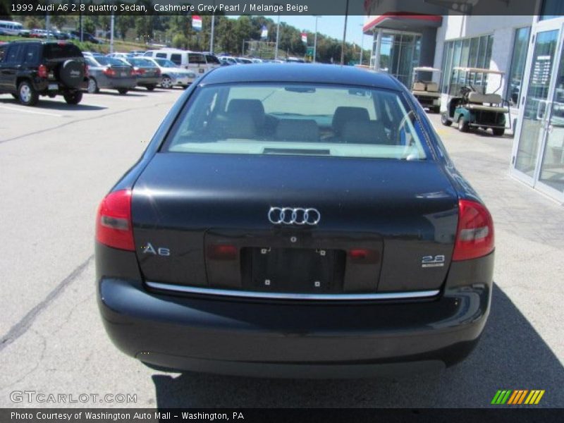 Cashmere Grey Pearl / Melange Beige 1999 Audi A6 2.8 quattro Sedan
