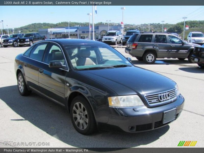 Cashmere Grey Pearl / Melange Beige 1999 Audi A6 2.8 quattro Sedan