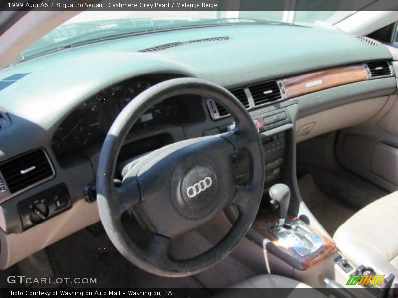 Cashmere Grey Pearl / Melange Beige 1999 Audi A6 2.8 quattro Sedan