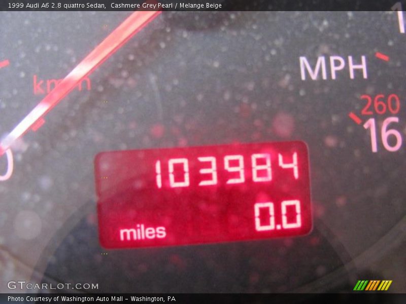 Cashmere Grey Pearl / Melange Beige 1999 Audi A6 2.8 quattro Sedan