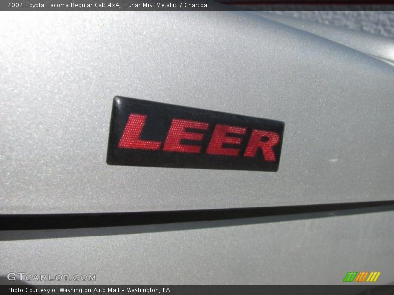 Lunar Mist Metallic / Charcoal 2002 Toyota Tacoma Regular Cab 4x4