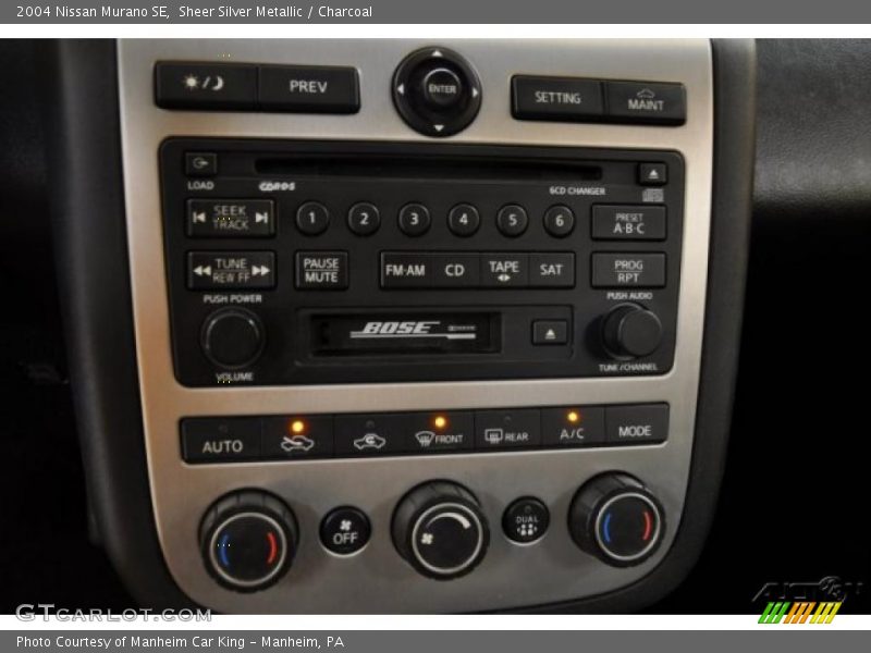 Sheer Silver Metallic / Charcoal 2004 Nissan Murano SE