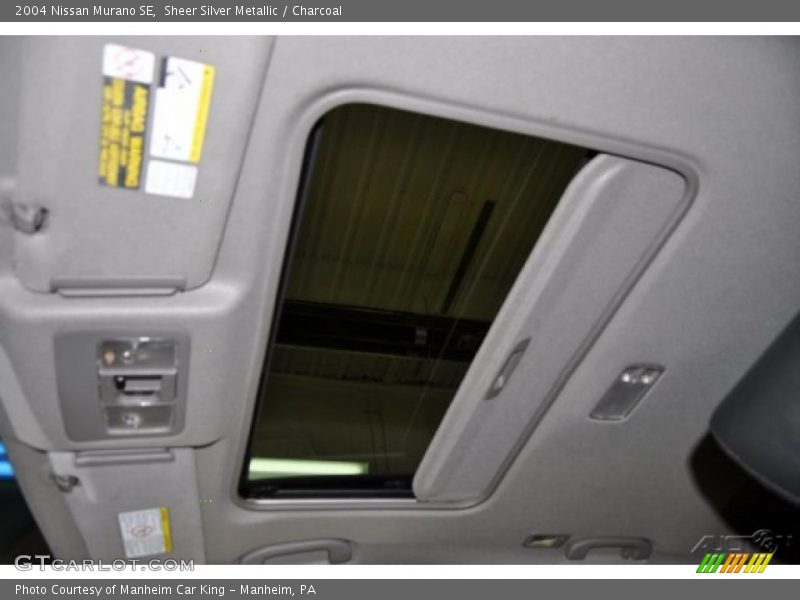 Sheer Silver Metallic / Charcoal 2004 Nissan Murano SE