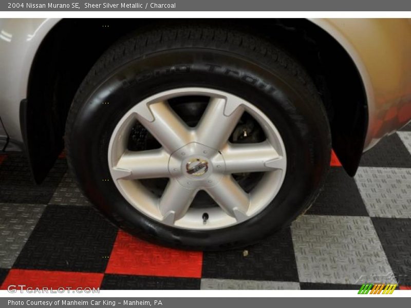 Sheer Silver Metallic / Charcoal 2004 Nissan Murano SE
