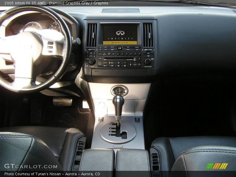 Diamond Graphite Gray / Graphite 2005 Infiniti FX 35 AWD