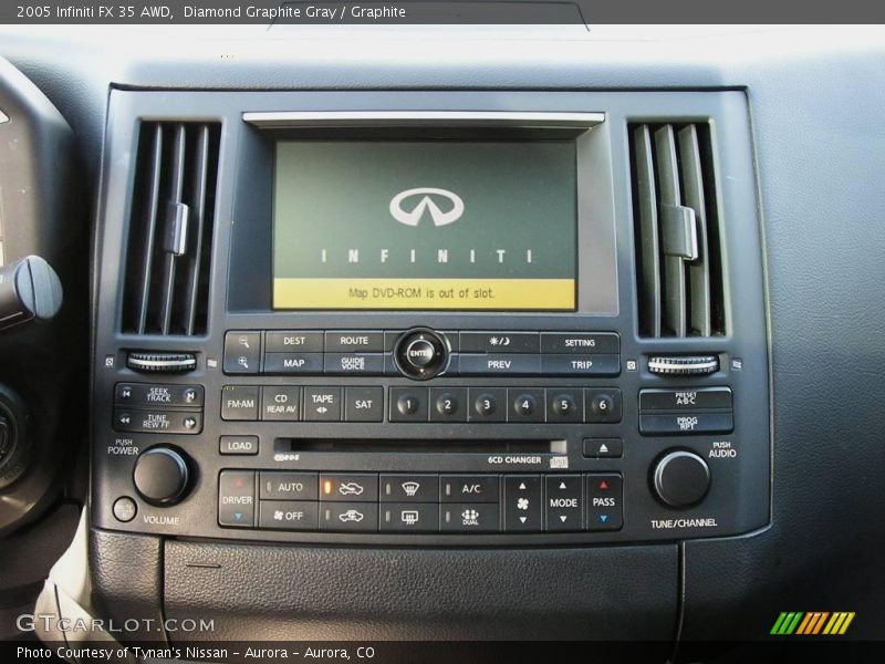 Diamond Graphite Gray / Graphite 2005 Infiniti FX 35 AWD