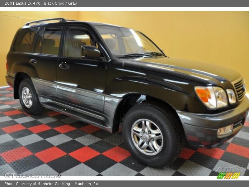 Black Onyx / Gray 2001 Lexus LX 470