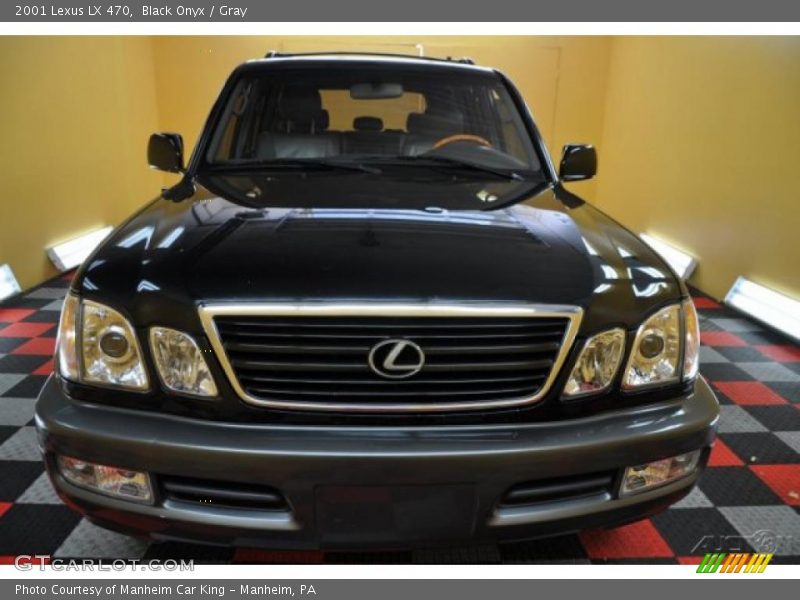Black Onyx / Gray 2001 Lexus LX 470
