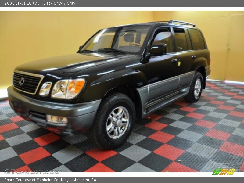 Black Onyx / Gray 2001 Lexus LX 470