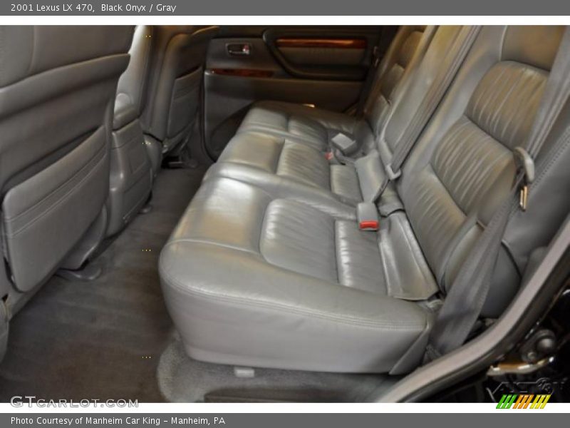 Black Onyx / Gray 2001 Lexus LX 470