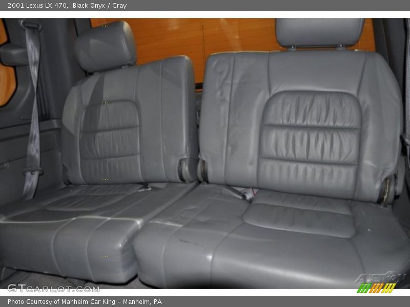 Black Onyx / Gray 2001 Lexus LX 470
