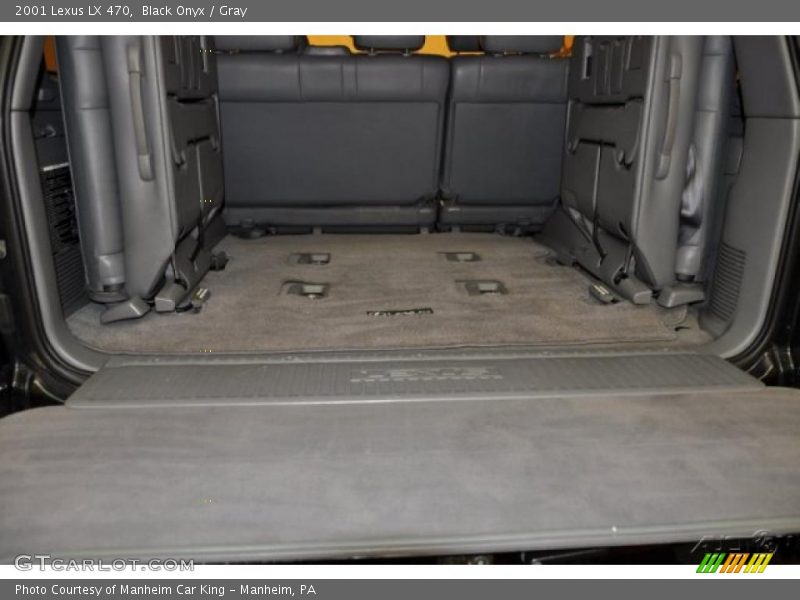Black Onyx / Gray 2001 Lexus LX 470