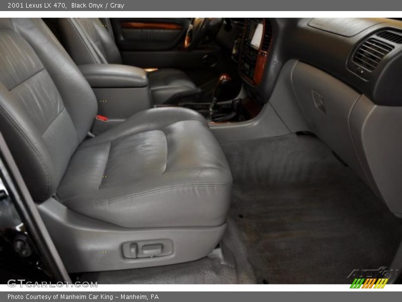 Black Onyx / Gray 2001 Lexus LX 470