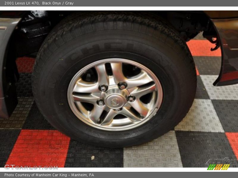 Black Onyx / Gray 2001 Lexus LX 470
