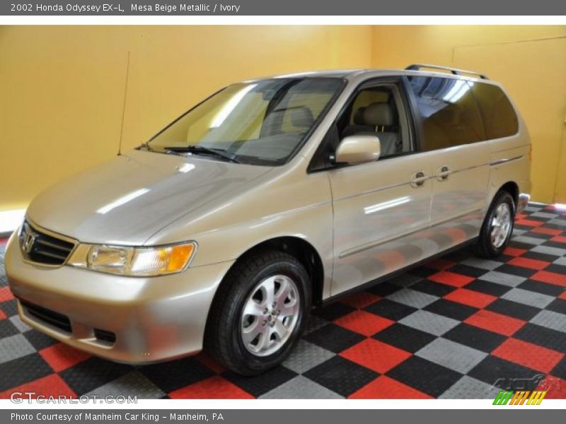 Mesa Beige Metallic / Ivory 2002 Honda Odyssey EX-L