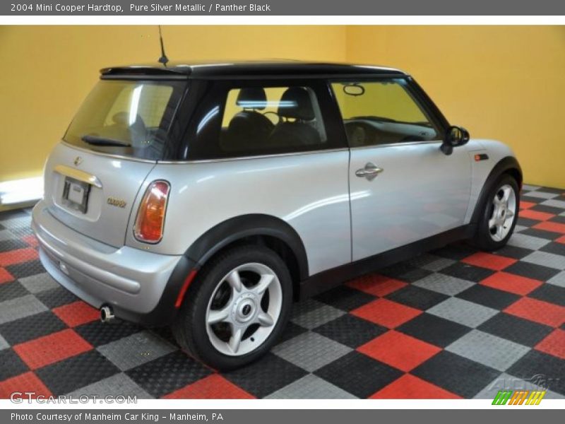 Pure Silver Metallic / Panther Black 2004 Mini Cooper Hardtop