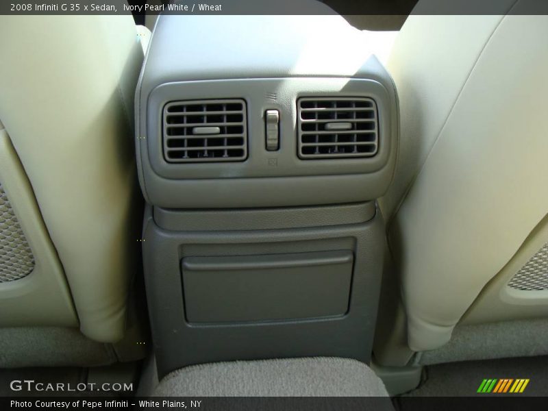 Ivory Pearl White / Wheat 2008 Infiniti G 35 x Sedan