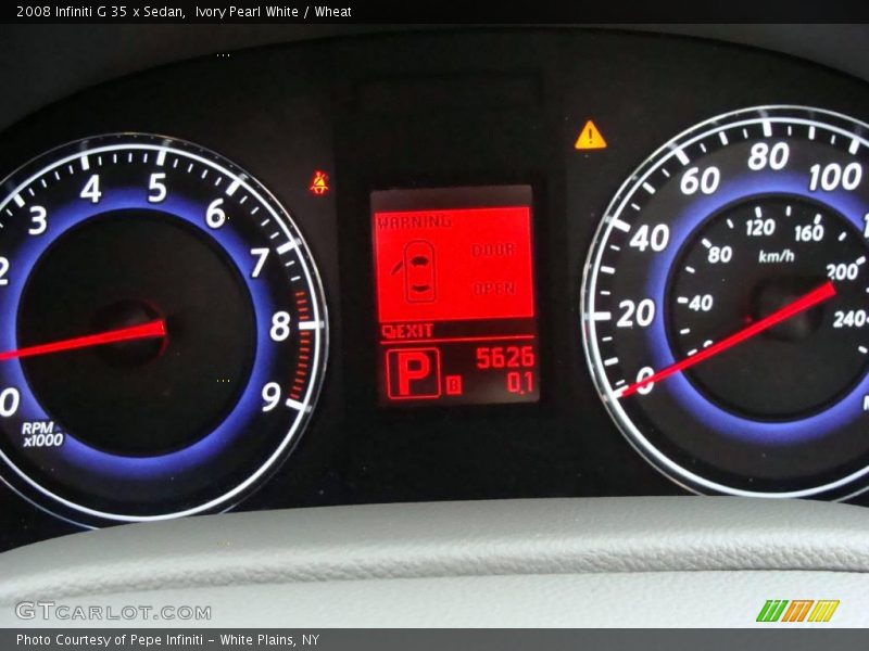 Ivory Pearl White / Wheat 2008 Infiniti G 35 x Sedan