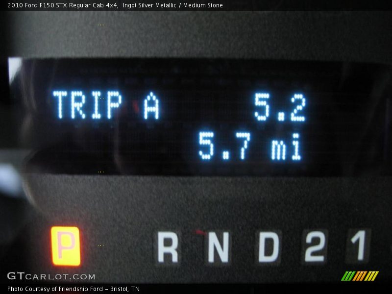 Ingot Silver Metallic / Medium Stone 2010 Ford F150 STX Regular Cab 4x4