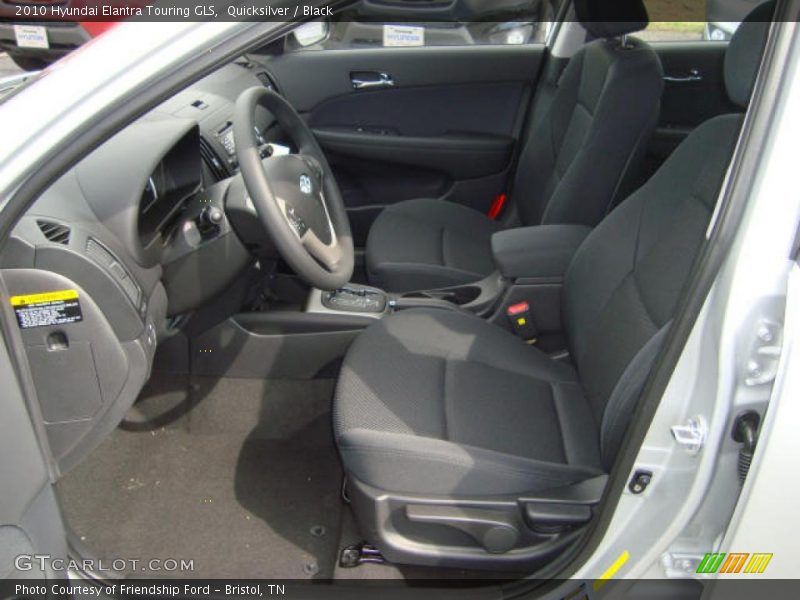 Quicksilver / Black 2010 Hyundai Elantra Touring GLS