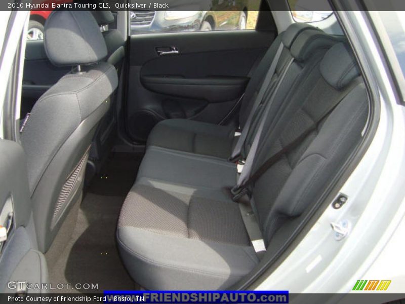 Quicksilver / Black 2010 Hyundai Elantra Touring GLS