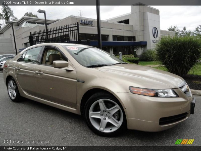 Desert Mist Metallic / Camel 2005 Acura TL 3.2