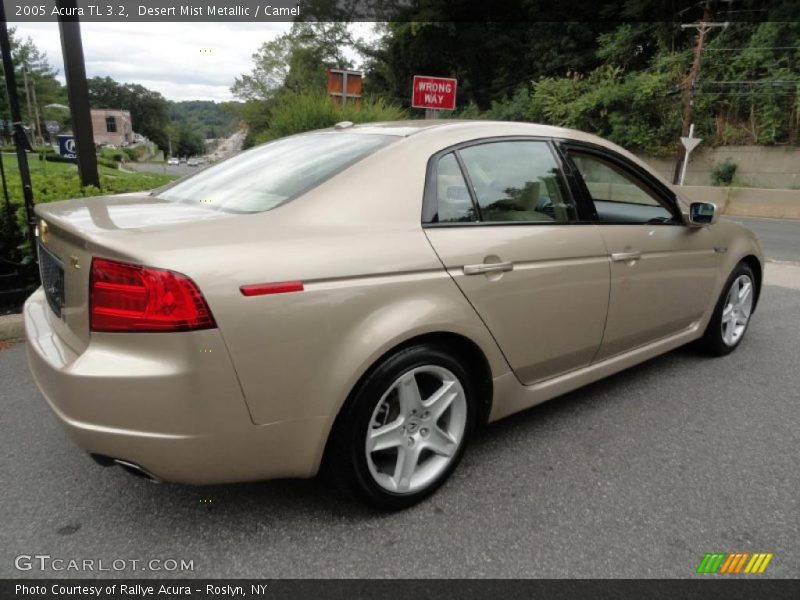 Desert Mist Metallic / Camel 2005 Acura TL 3.2