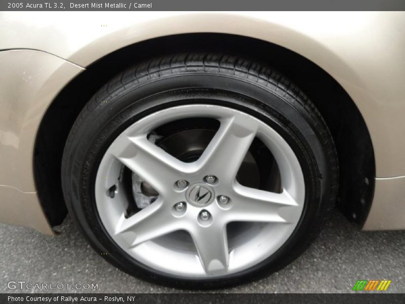 Desert Mist Metallic / Camel 2005 Acura TL 3.2