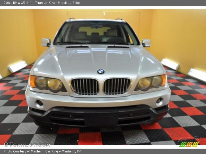 Titanium Silver Metallic / Beige 2001 BMW X5 4.4i