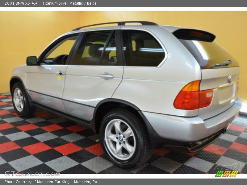Titanium Silver Metallic / Beige 2001 BMW X5 4.4i