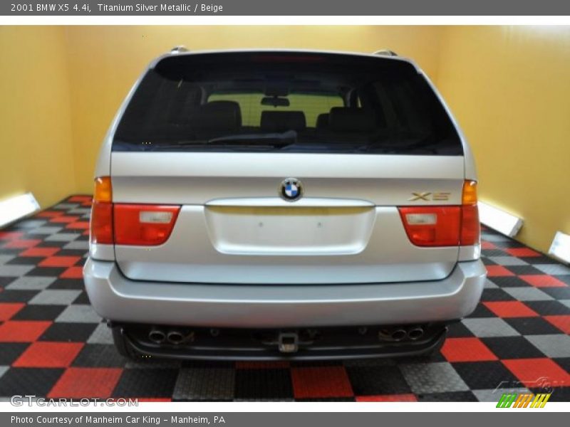 Titanium Silver Metallic / Beige 2001 BMW X5 4.4i
