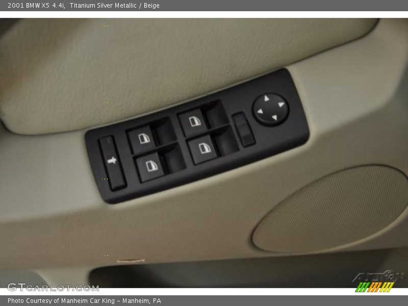 Titanium Silver Metallic / Beige 2001 BMW X5 4.4i