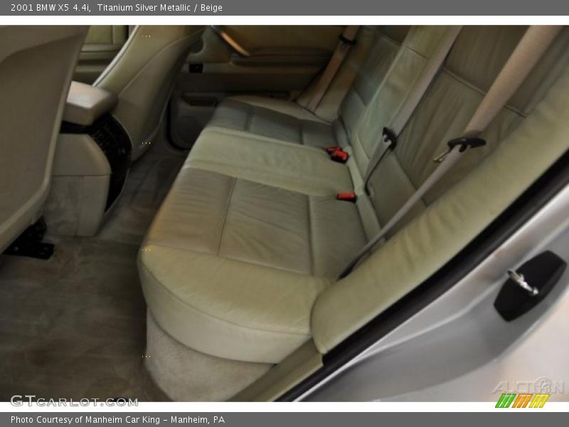 Titanium Silver Metallic / Beige 2001 BMW X5 4.4i