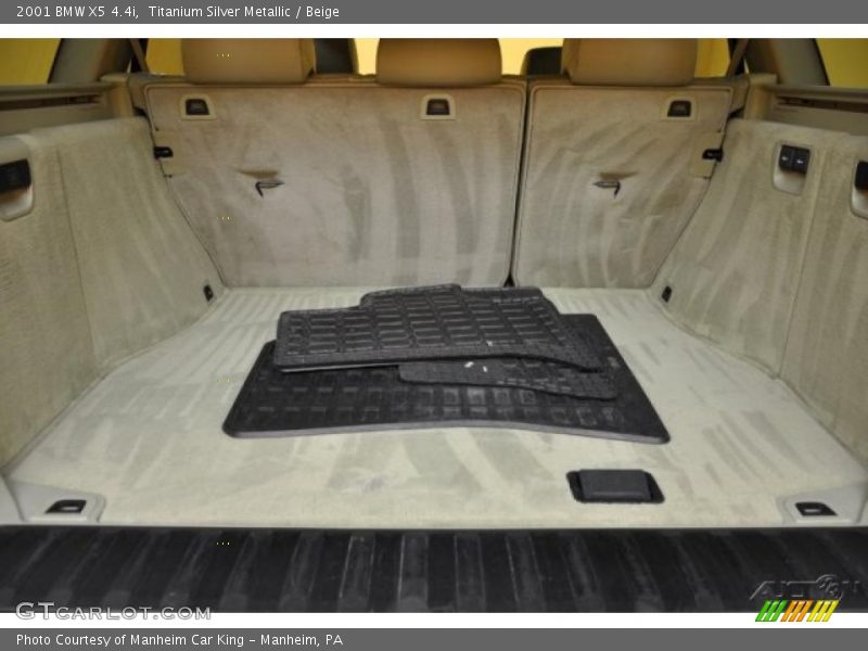 Titanium Silver Metallic / Beige 2001 BMW X5 4.4i