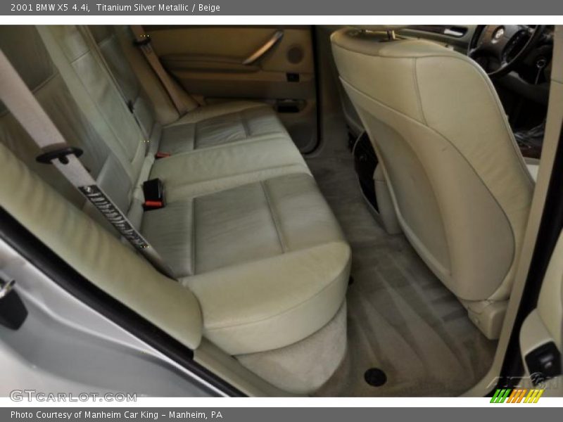 Titanium Silver Metallic / Beige 2001 BMW X5 4.4i