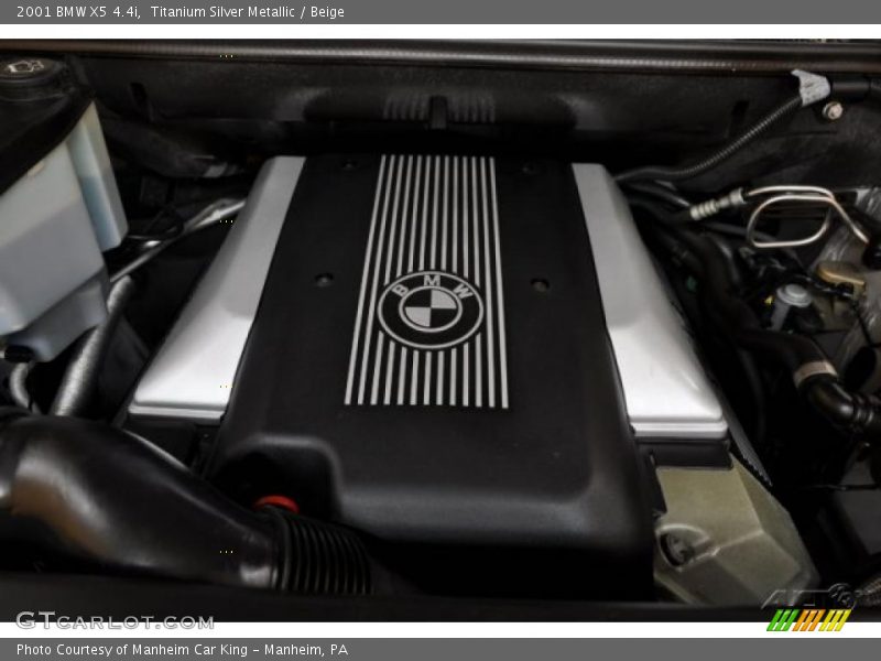 Titanium Silver Metallic / Beige 2001 BMW X5 4.4i