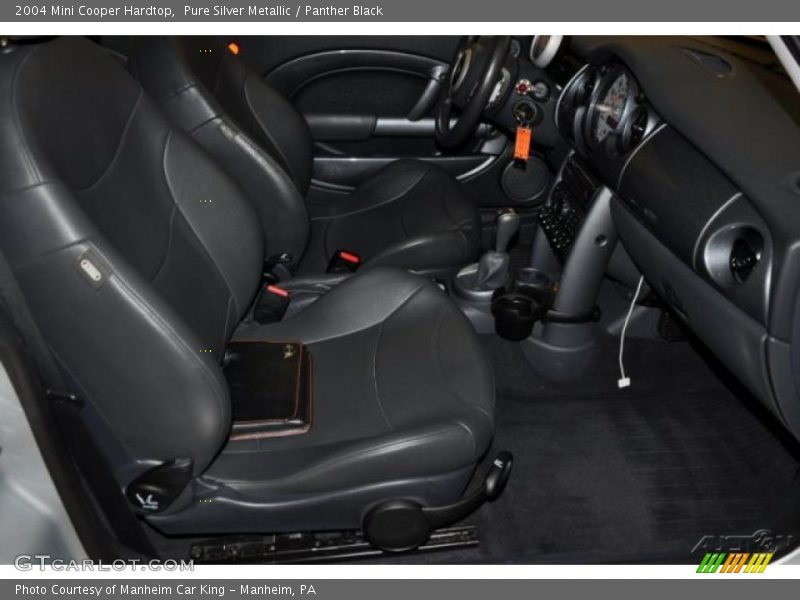 Pure Silver Metallic / Panther Black 2004 Mini Cooper Hardtop