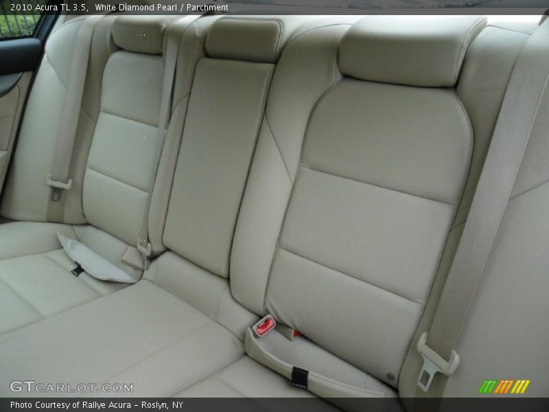 White Diamond Pearl / Parchment 2010 Acura TL 3.5