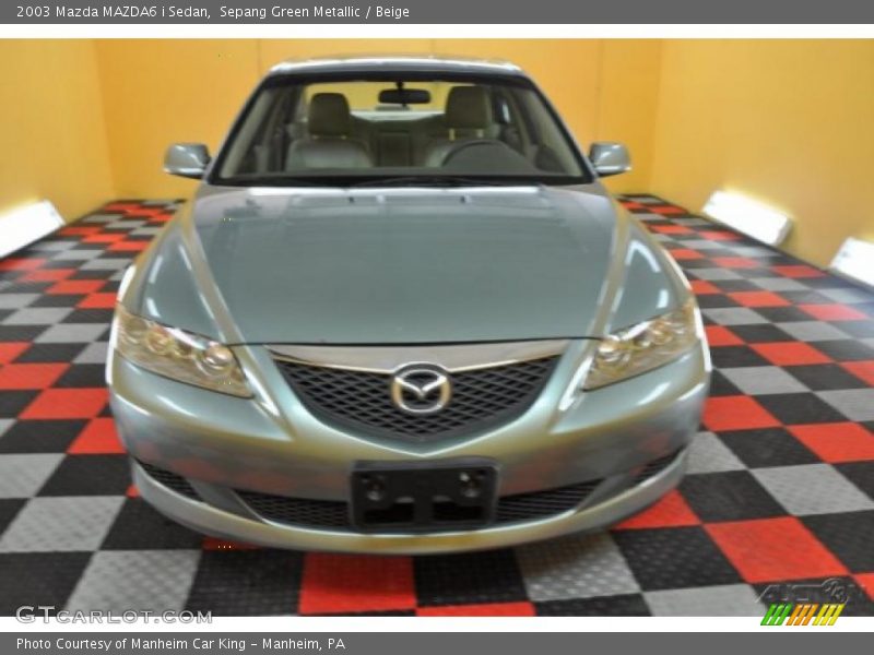 Sepang Green Metallic / Beige 2003 Mazda MAZDA6 i Sedan